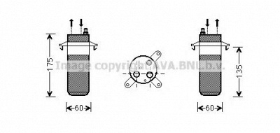 AVA QUALITY COOLING rtd446 -  Осушитель, кондиционер